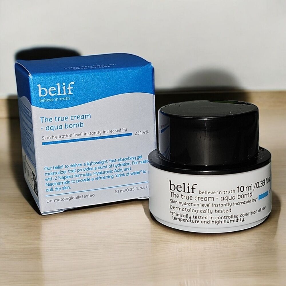 Belif Moisturizing Cream Aqua Bomb 10ml .33 fl oz